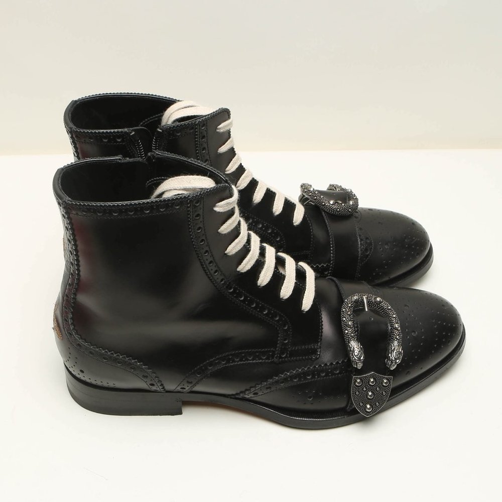 Gucci Queercore Brogue Boots